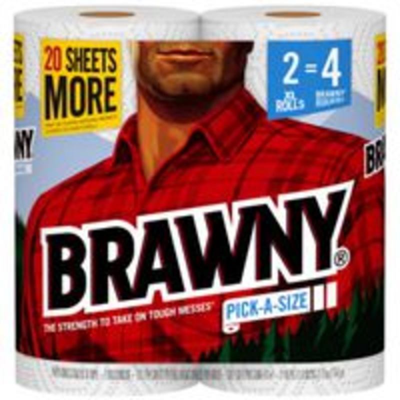 Brawny 2XL White Towels