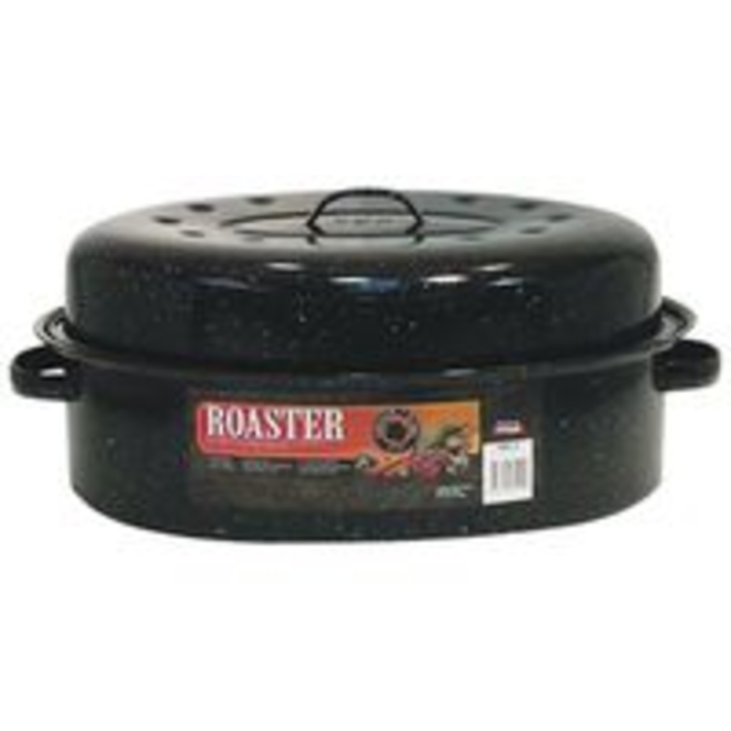 Oval Roaster with Lid, 20 lb Capacity