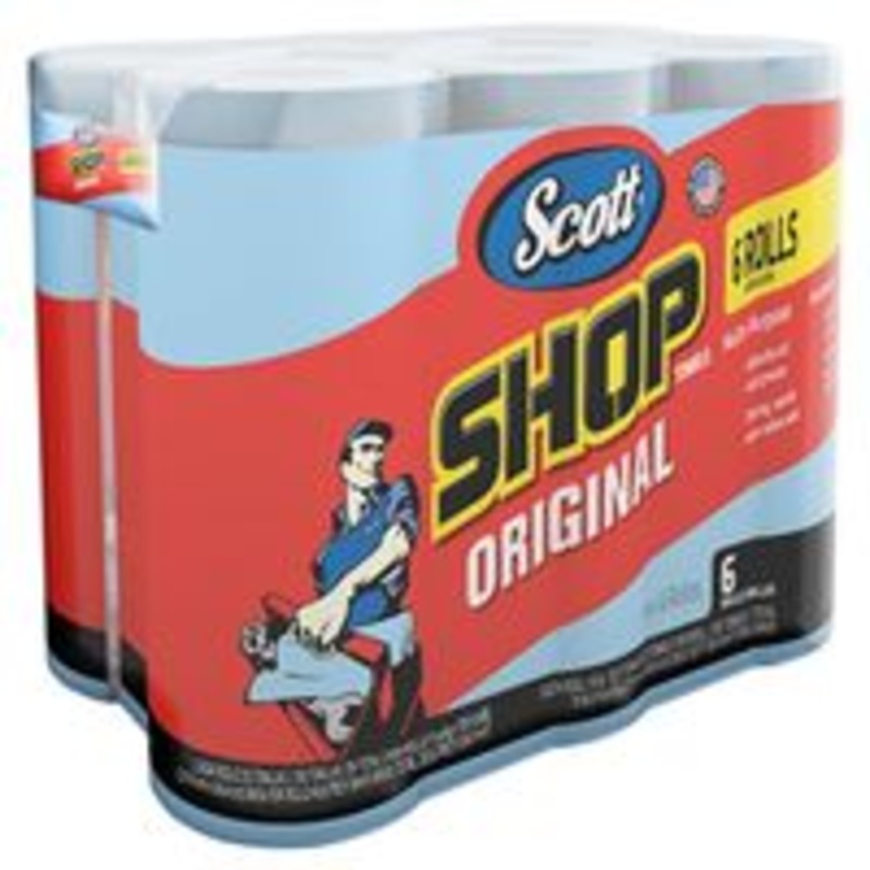 Towel Shop Original Roll Paper Towels, 6-Pack