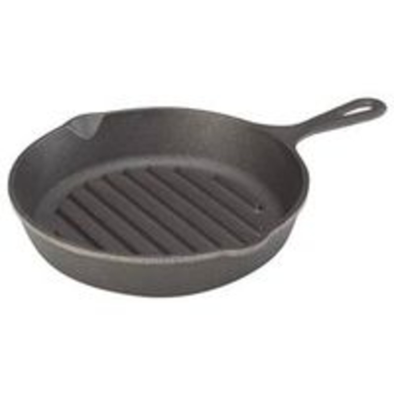 10-1/4 Diameter Cast Iron Grill Pan (6.05 lbs)