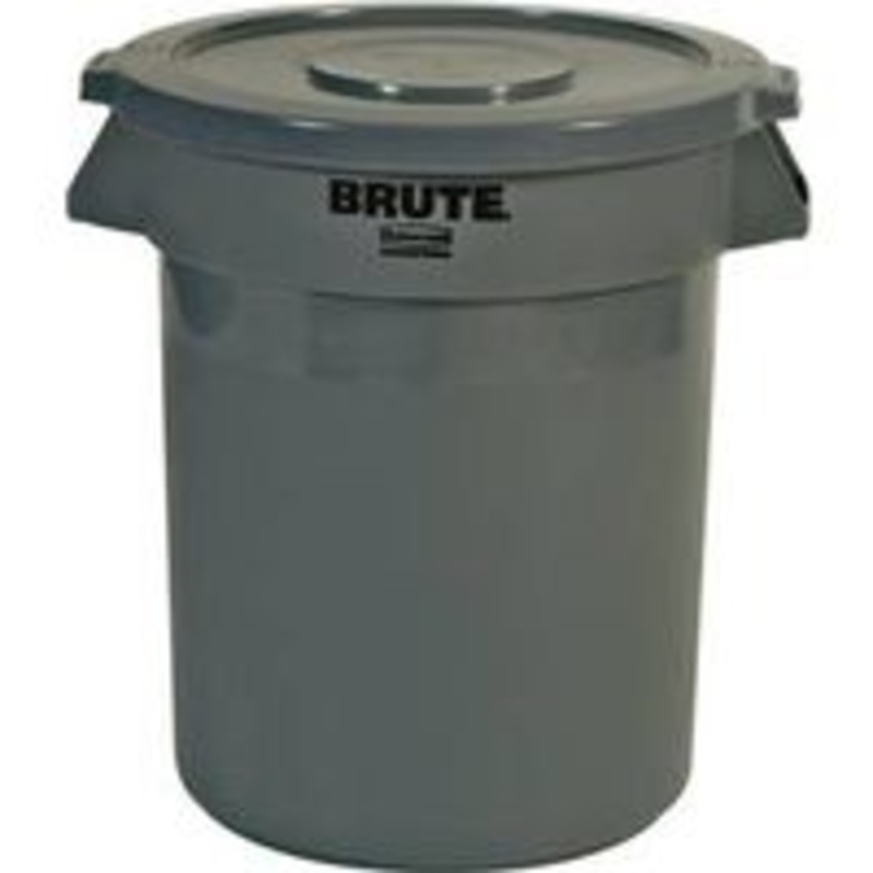 10 Gallon Gray Trash Can (2.6 lbs)