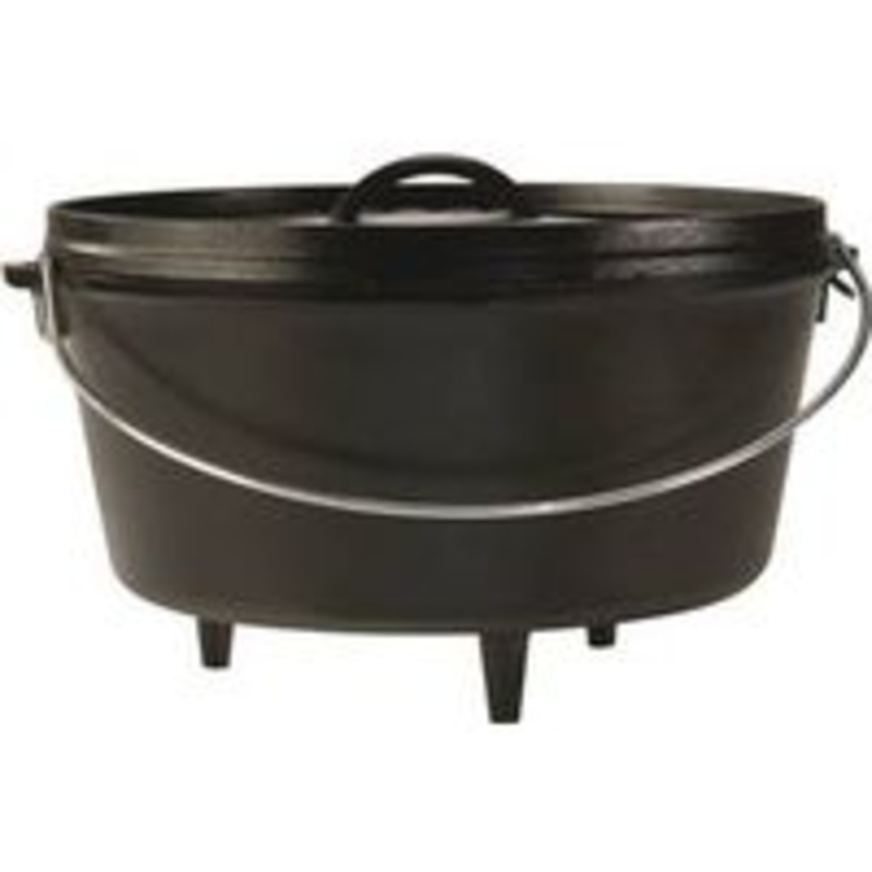 12 Cast Iron Dutch Oven, 8 Quart (20 lbs)