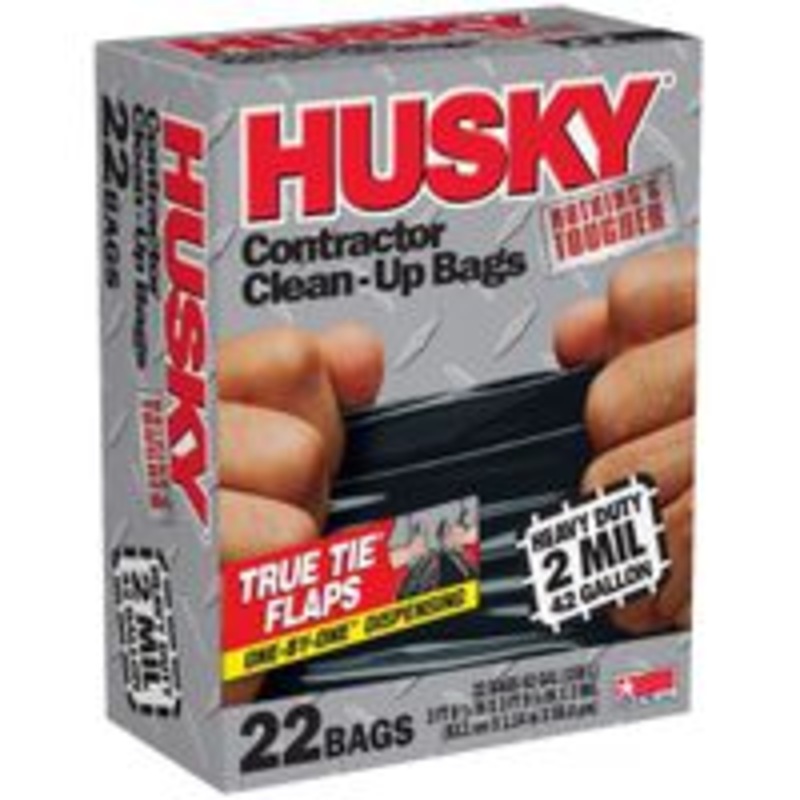 42 Gallon 2 Mil Contractor Trash Bags