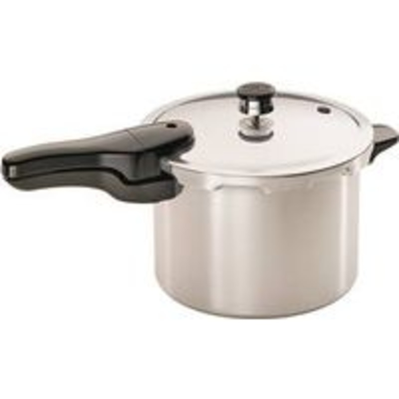 6-Quart Aluminum Pressure Cooker (6.17 lbs)
