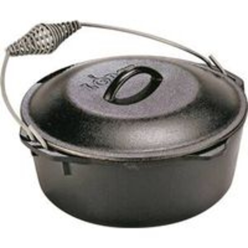 7-Quart Cast Iron Dutch Oven with Lid (18 lbs)