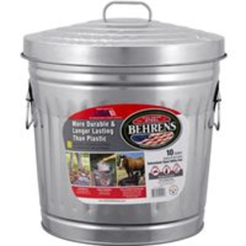 Can Trash Utility Steel 1-Quart