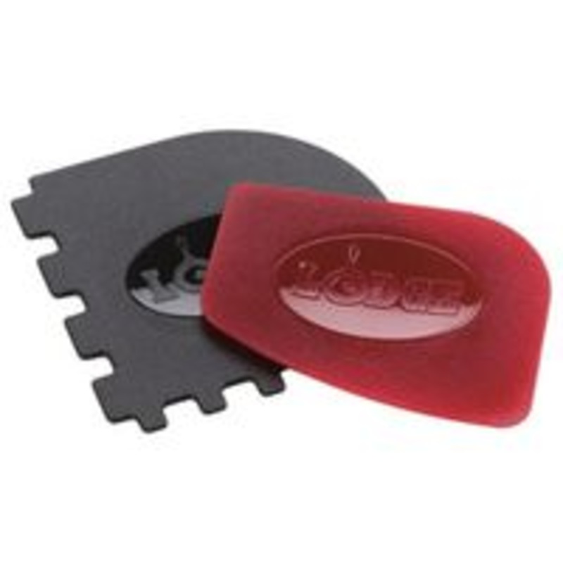 Red Grill Pan Scraper Set