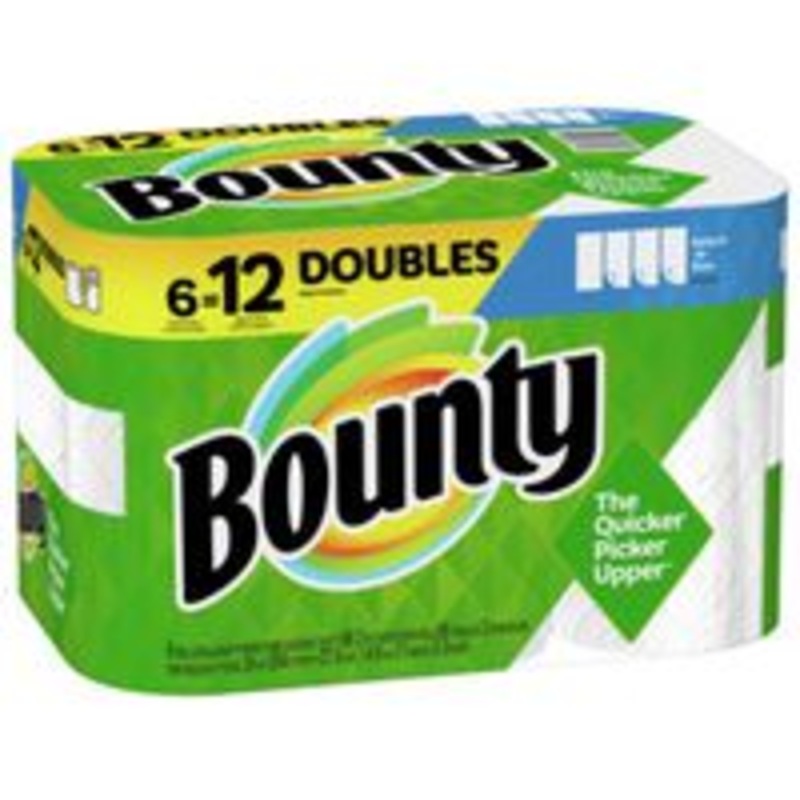 Towel Paper, 6 Double Rolls