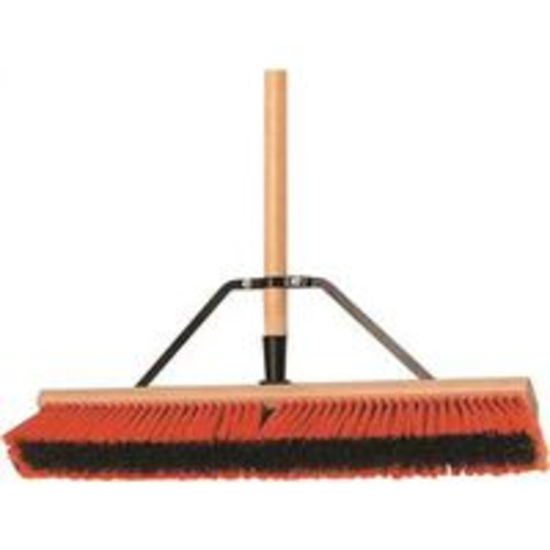 24 Medium Push Broom with Bracket