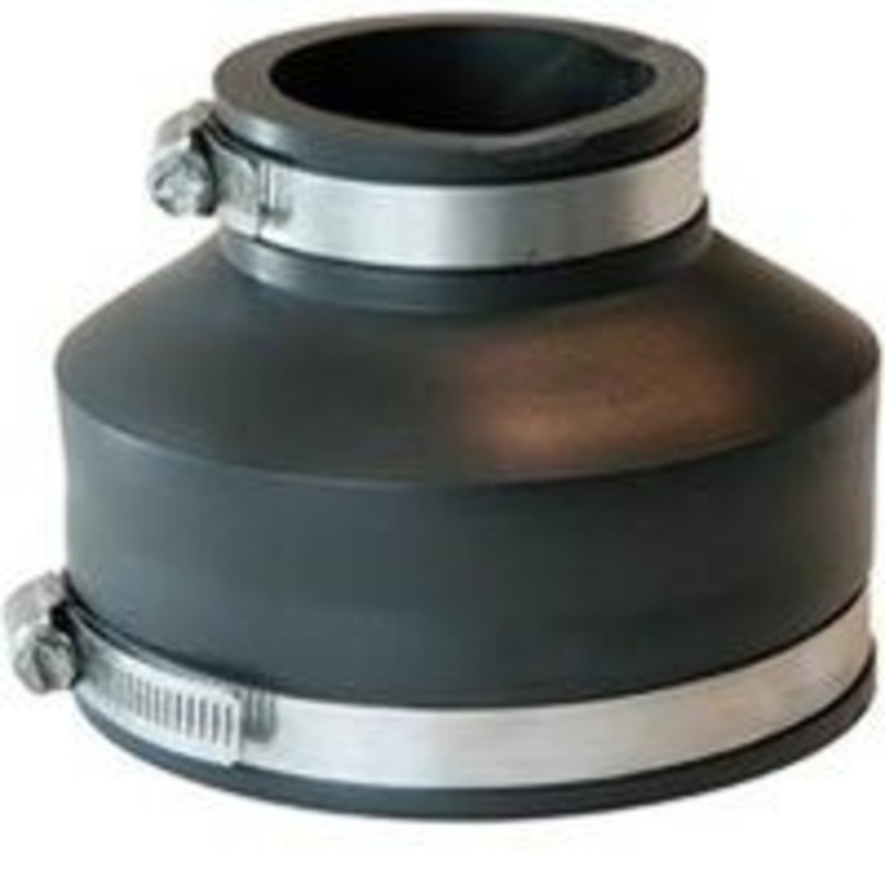 4 x 2 Flexible Coupling for Pipe Repair