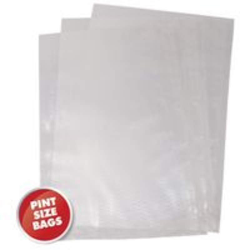 Bag Vac 100 Count, 3 Mil, 6 x 1 Inch Food Storage Bags