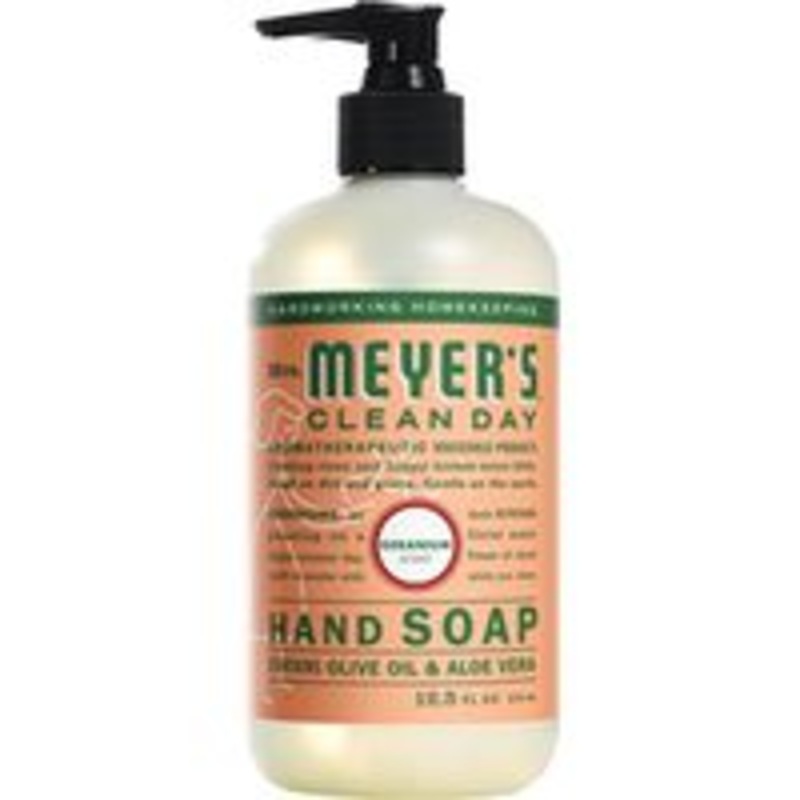 Liquid Hand Soap with Geranium – 12 oz