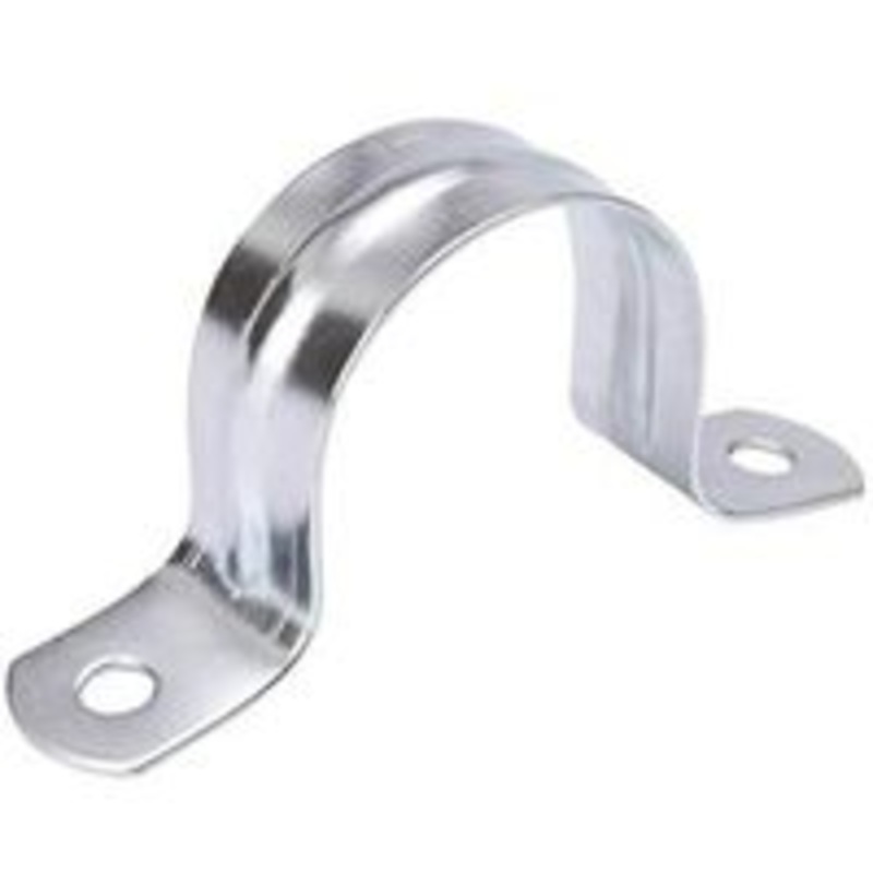1-1/4 Pipe Strap, 2-Hole, 4-Pack