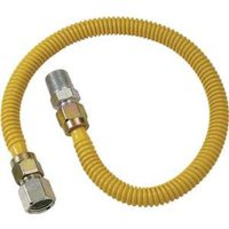 24-Inch Stainless Steel Gas Connector