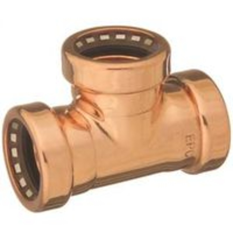 3/4 x 3/4 x 3/4 Copper Tee Fitting