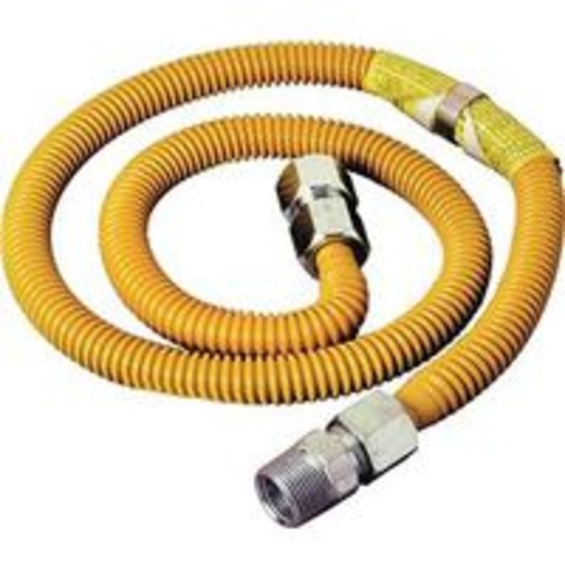 Connector Gas CSS Stainless Steel 3/4 Male