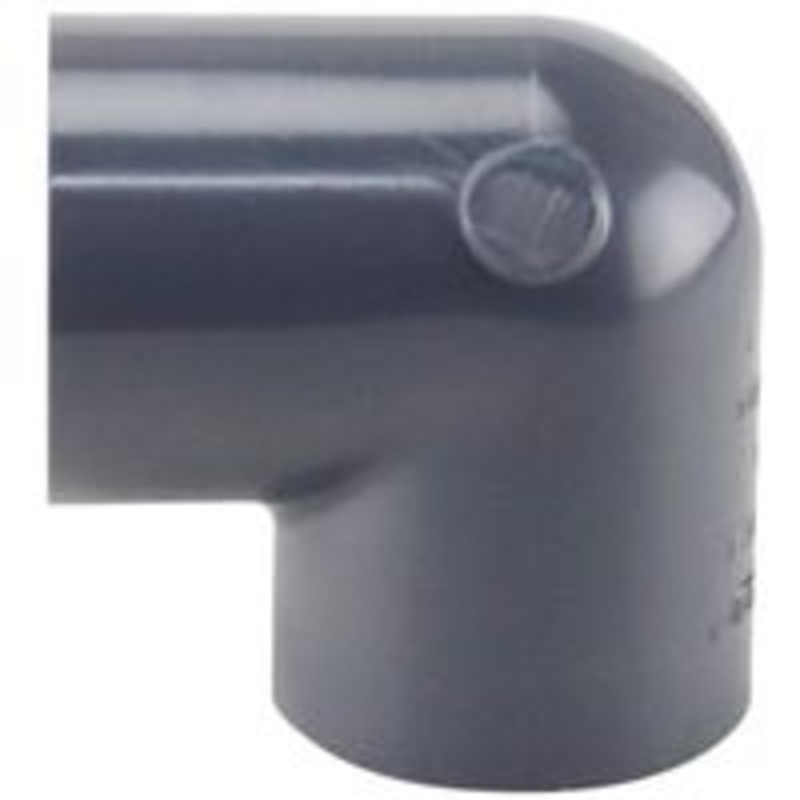 ELL SCH 80 PVC 90 1/2 FIP Elbow Fitting