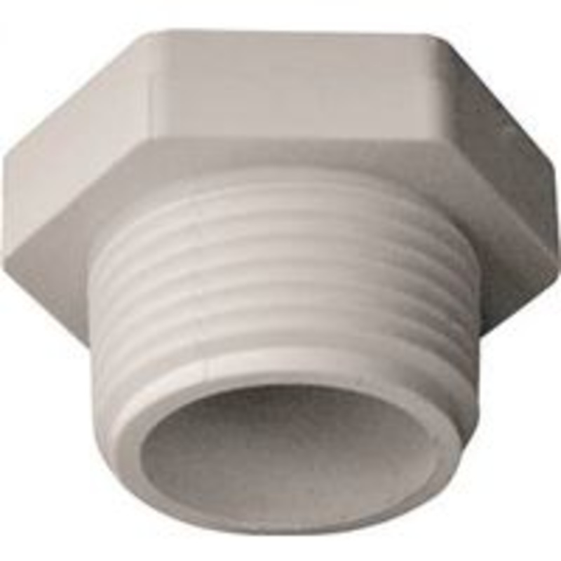 PLG Threaded 1-Inch PVC Schedule 40 Pipe Fitting