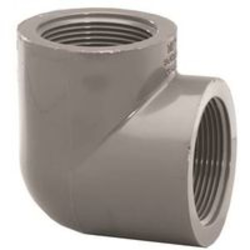 3/4 PVC Schedule 80 Threaded Elbow
