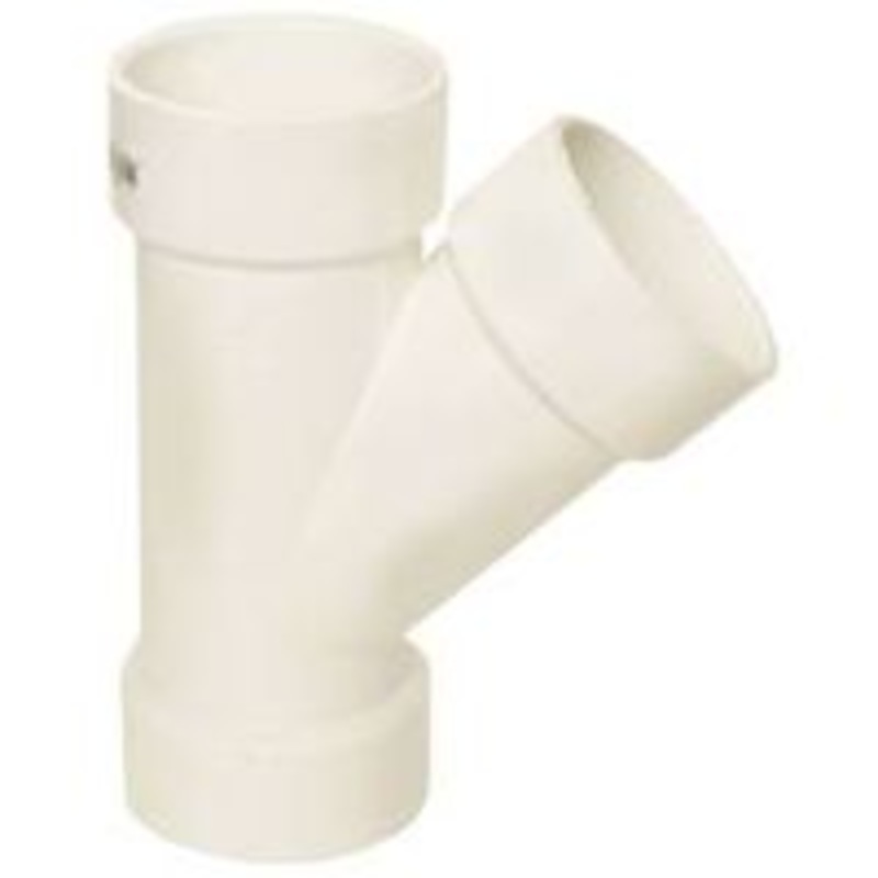 3 DWV Schedule 40 Wye Fitting (1.8 lbs)