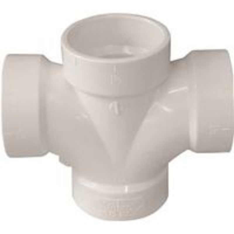 4 Double Sanitary Tee (3.46 lbs)