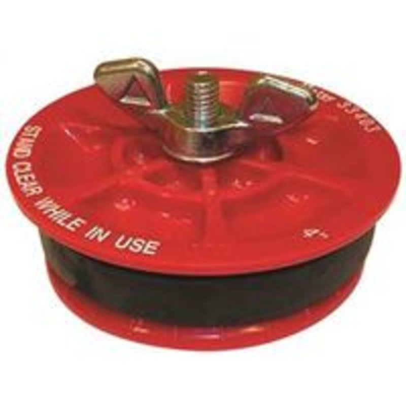 4-Inch Test Plug for Pipe Repair