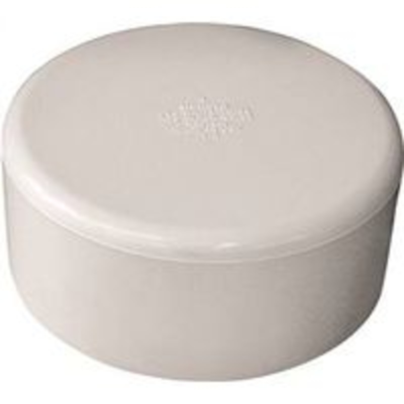 4 PVC Drain, Waste, and Vent Cap
