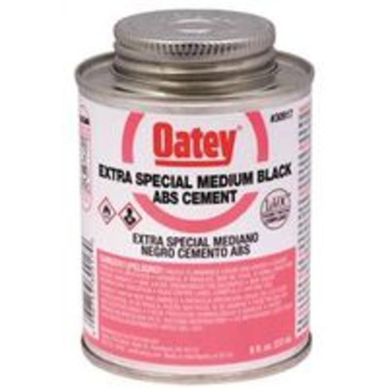 8 oz Black Medium ABS Cement