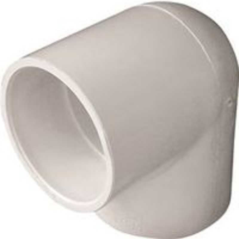 90-Degree PVC Elbow Slip x Slip Pipe Fitting