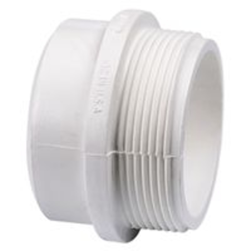 MPT PVC Adapter Fitting, 2-Inch