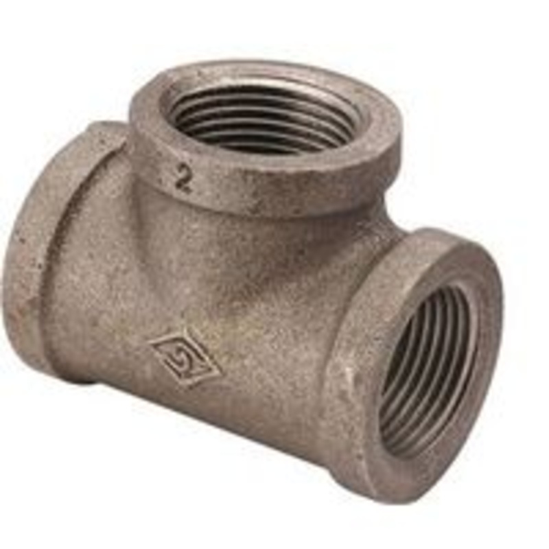 1-1/2 Black Pipe Tee (1.75 lbs)