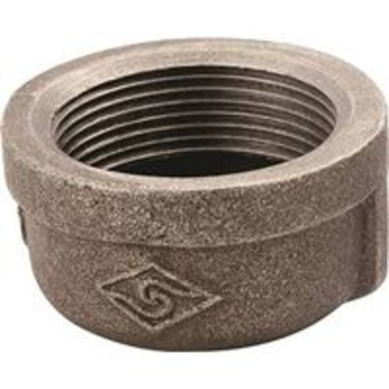 1 Black Pipe Cap