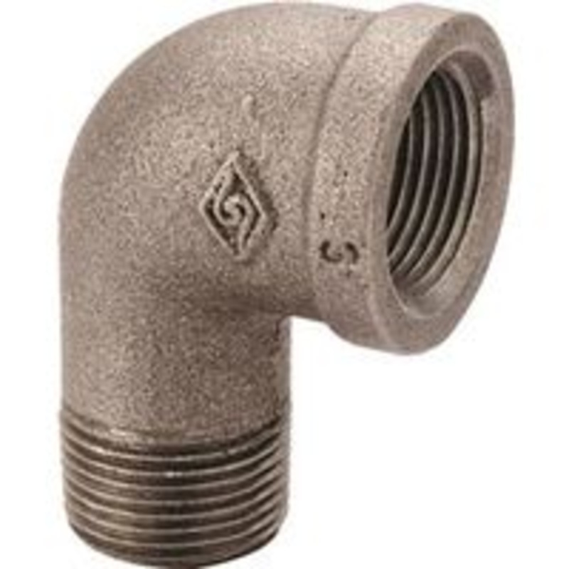 1 Black Street Elbow Pipe Fitting