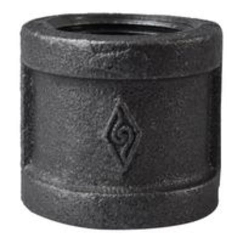 1 Male Black Coupling