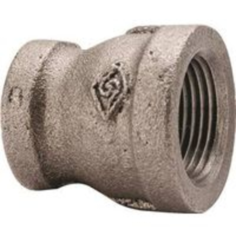 1 x 3/4 Black Coupling