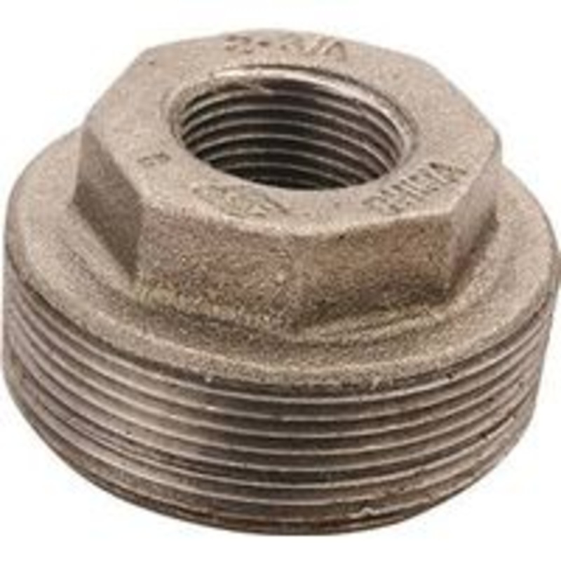 1 x 3/4 Black Hex Bushing