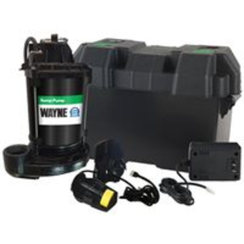 12-Volt Backup Sump Pump
