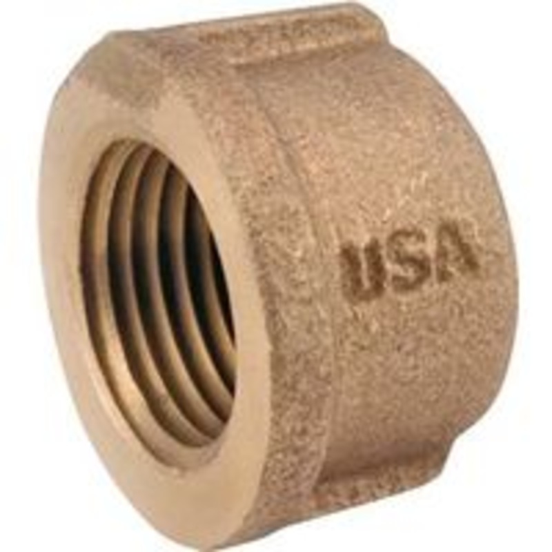 3/4 Brass Pipe Cap