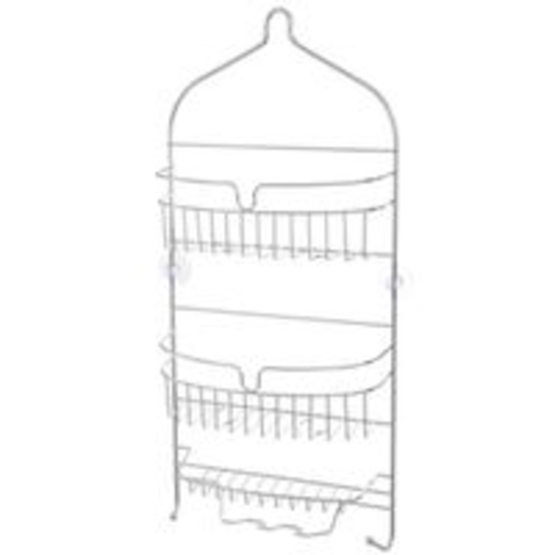 Caddy Hang Chrome 11 x 24 x 4.5