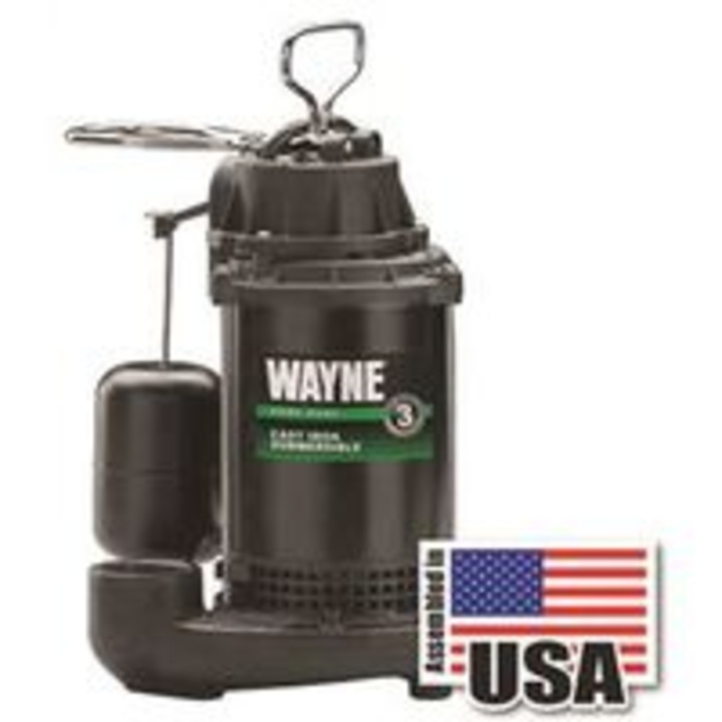 Cast Iron 1/2 HP Sump Pump