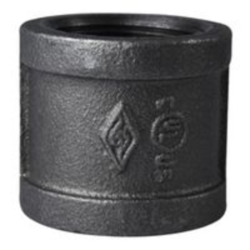 1-1/4 Male Black Coupling