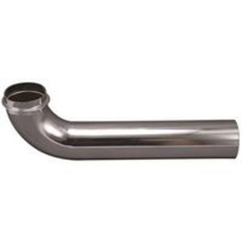 1-1/4 x 7 Chrome Lavatory Drain Tube