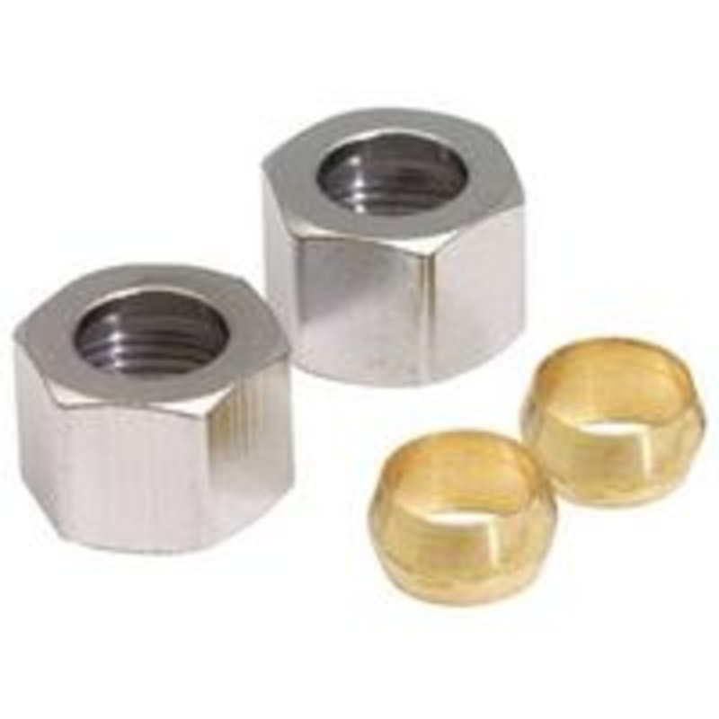 2-Pack CMP Nut and Sleeve