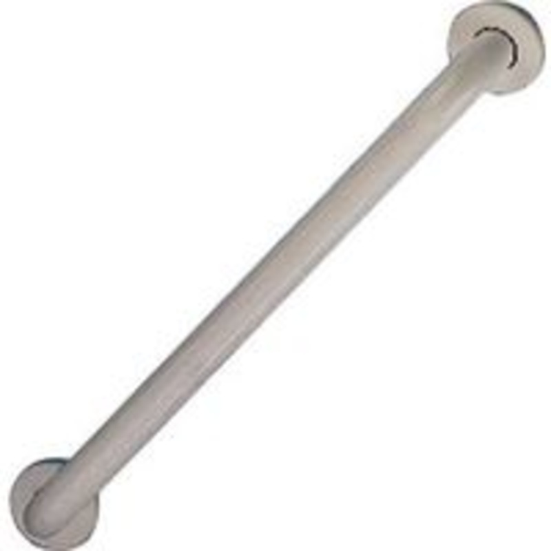 24 White Heavy-Duty Grab Bar (2.08 lbs)