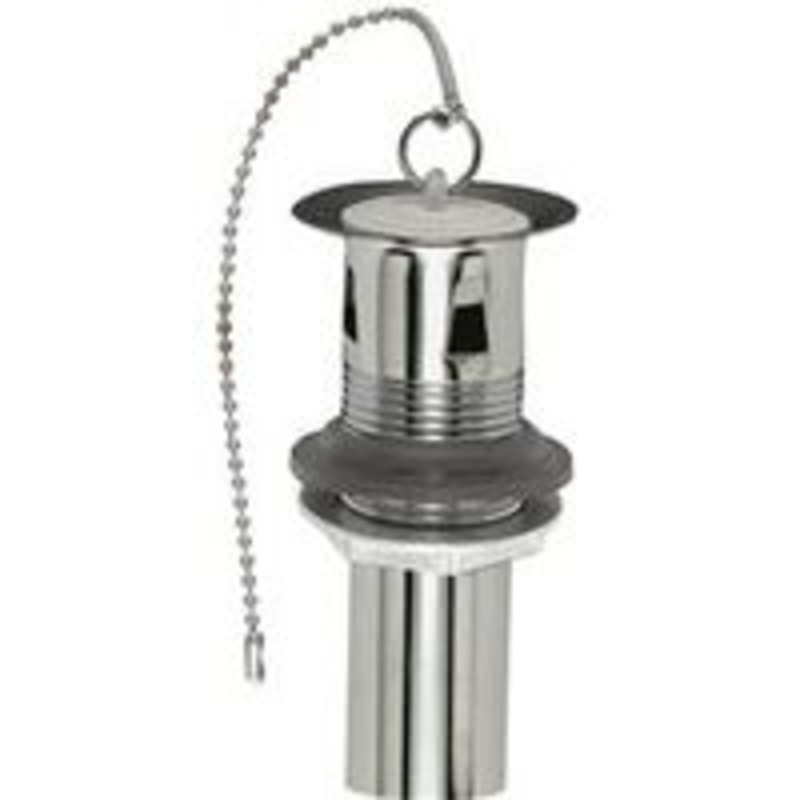 PO Plug Drain Chrome 1-1/4