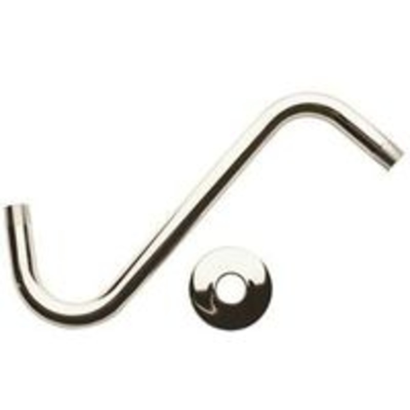 S-Style Chrome Shower Arm