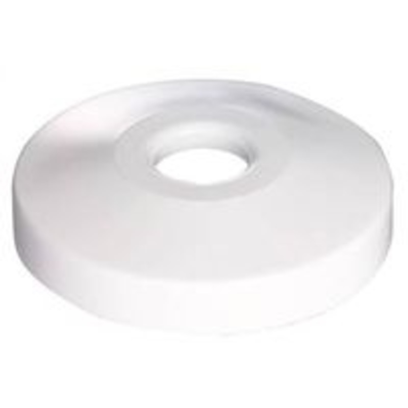 Shallow White Bath Flange 1