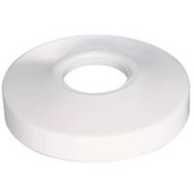 Shallow White Bath Flange 3