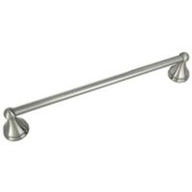 Towel Bar, Brushed Nickel, 18 Inches