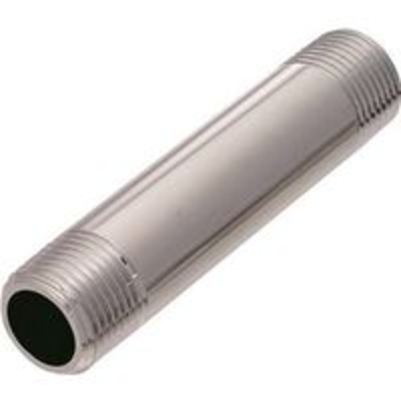 2-Pack 3/8 x 3 Chrome Nipple